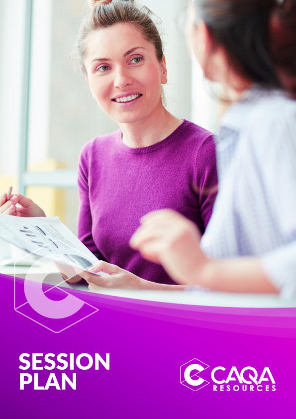 Session Plan-BSBFIN501 Manage budgets and financial plans